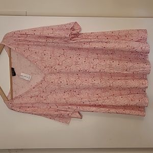 NWT pink swing short sleeved shirt